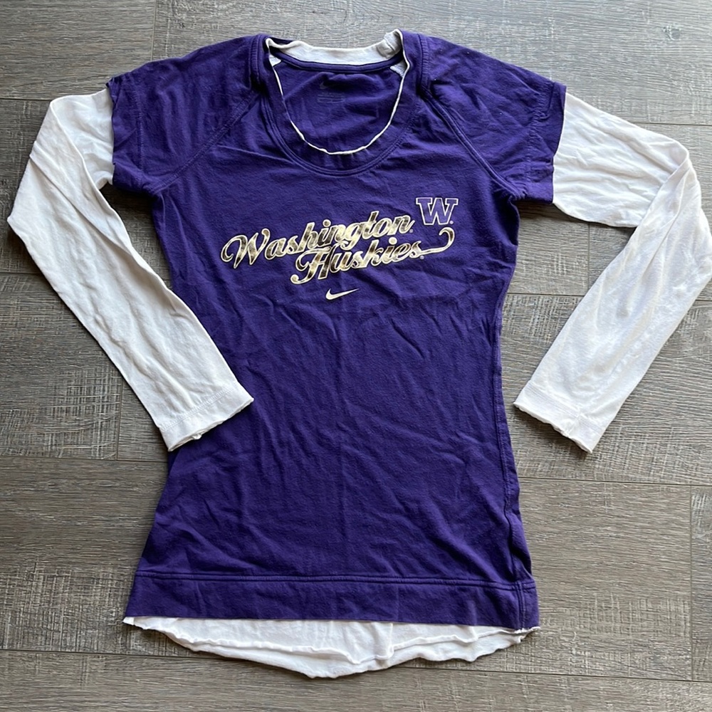 University of Washington L/S Layered Tee